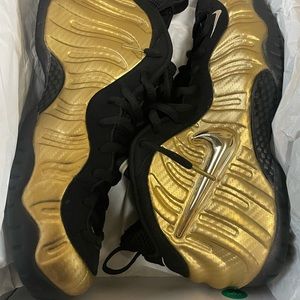 Air Nike Foamposite Pro - Metallic Gold